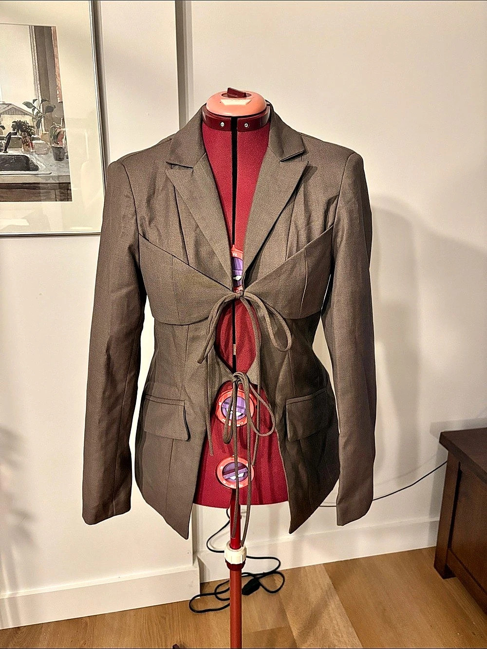Another Mode Women's Brown Blazer Size Medium Like New